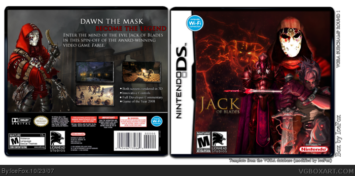 Jack of Blades box art cover