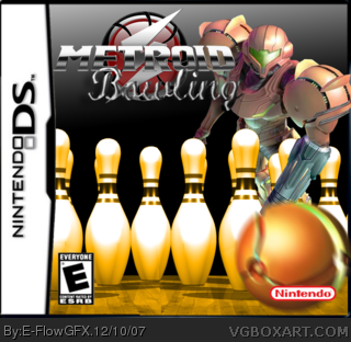 Metroid Bowling box cover