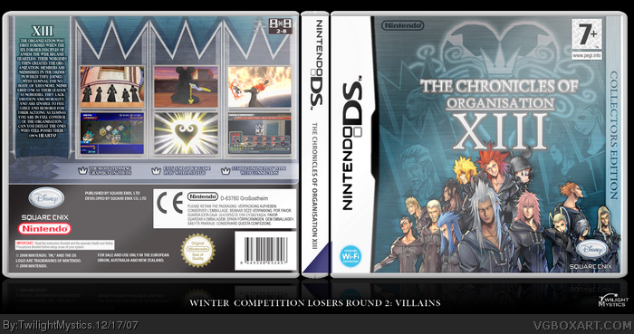 The Chronicles of Organisation XIII box art cover