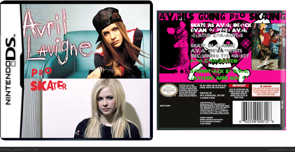 Avril Lavigne: Pro Skater box cover