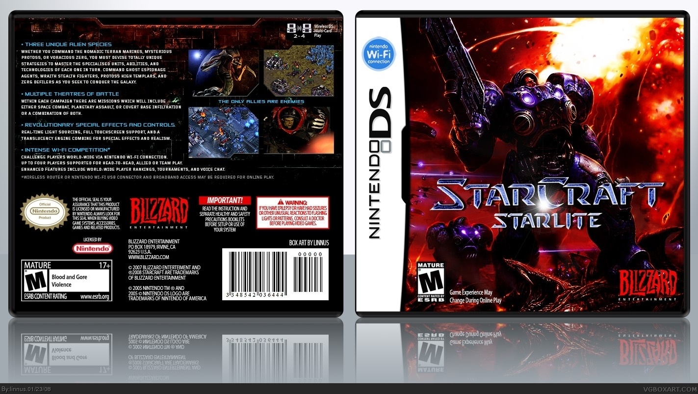 StarCraft box cover