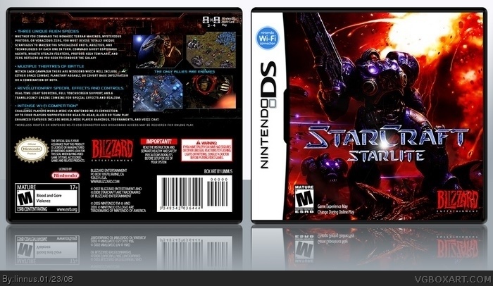 StarCraft box art cover