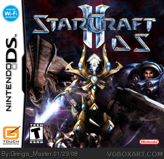 StarCraft II DS box cover