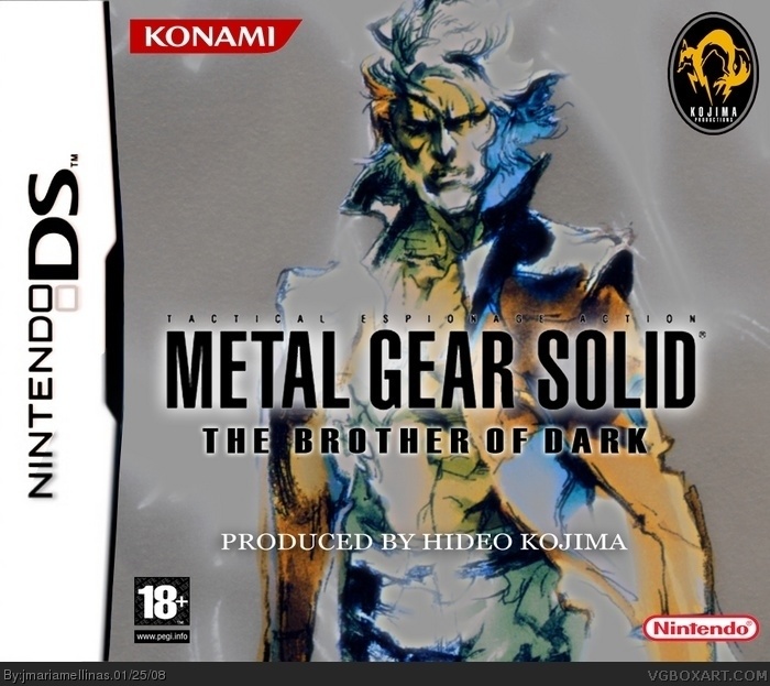 Metal Gear Solid: The Brother of Dark box art cover