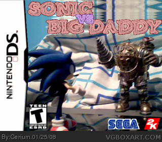 Sonic Vs Big Daddy box cover