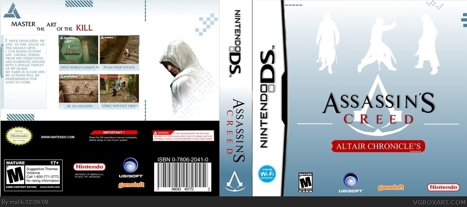 Assassin's Creed: Altair's Chronicles box cover