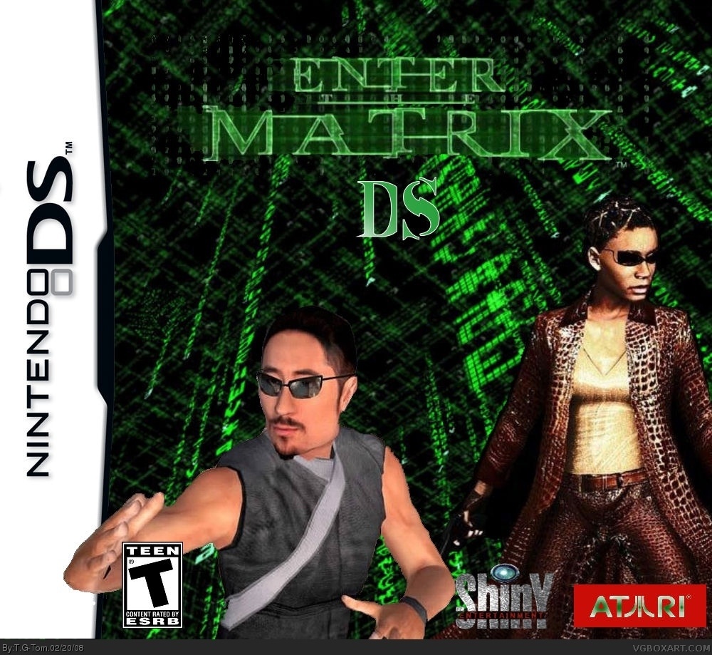 Enter the Matrix DS box cover