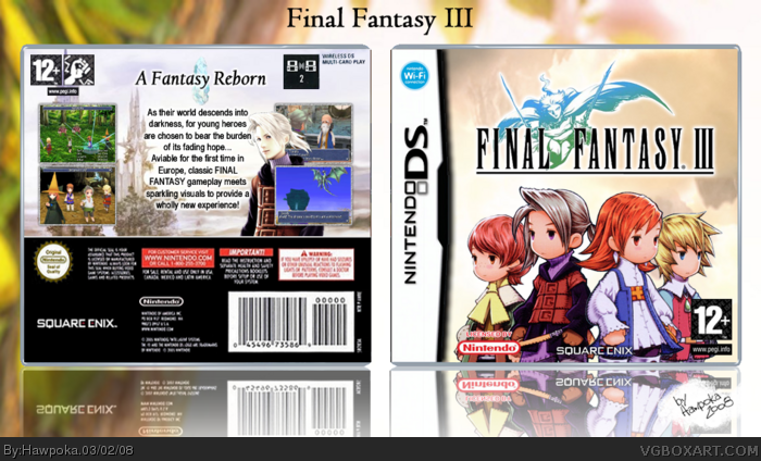 final fantasy iii psp box