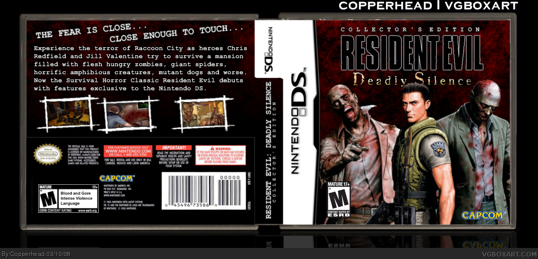 Resident Evil: Deadly Silence Collector's Edition box cover