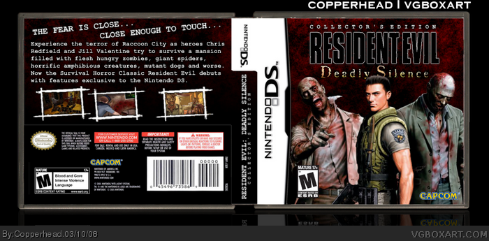 Resident Evil: Deadly Silence Collector's Edition box art cover