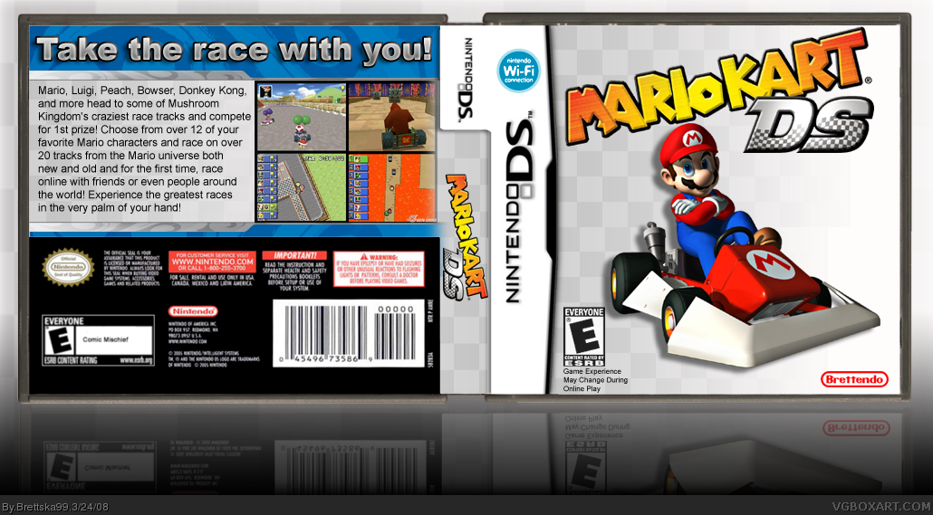 Mario Kart DS box cover