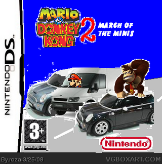 Mario vs Donkey Kong 2: March of the Minis box cover
