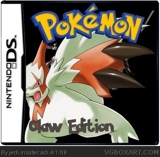 Pokemon Claw Edition box cover