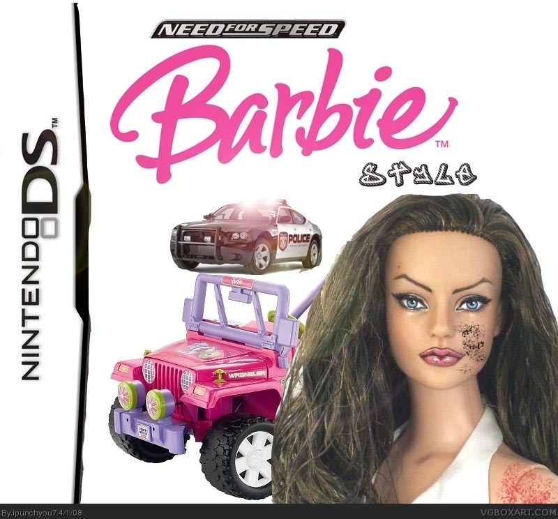 Need for Speed Barbie Style box cover