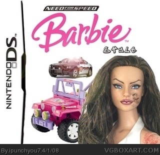 Need for Speed Barbie Style box art cover