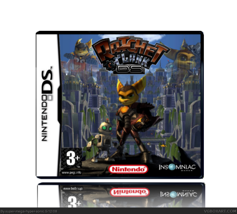 Ratchet and Clank DS box cover