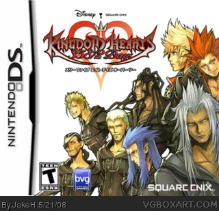 Kingdom Hearts 358/2 Days box cover