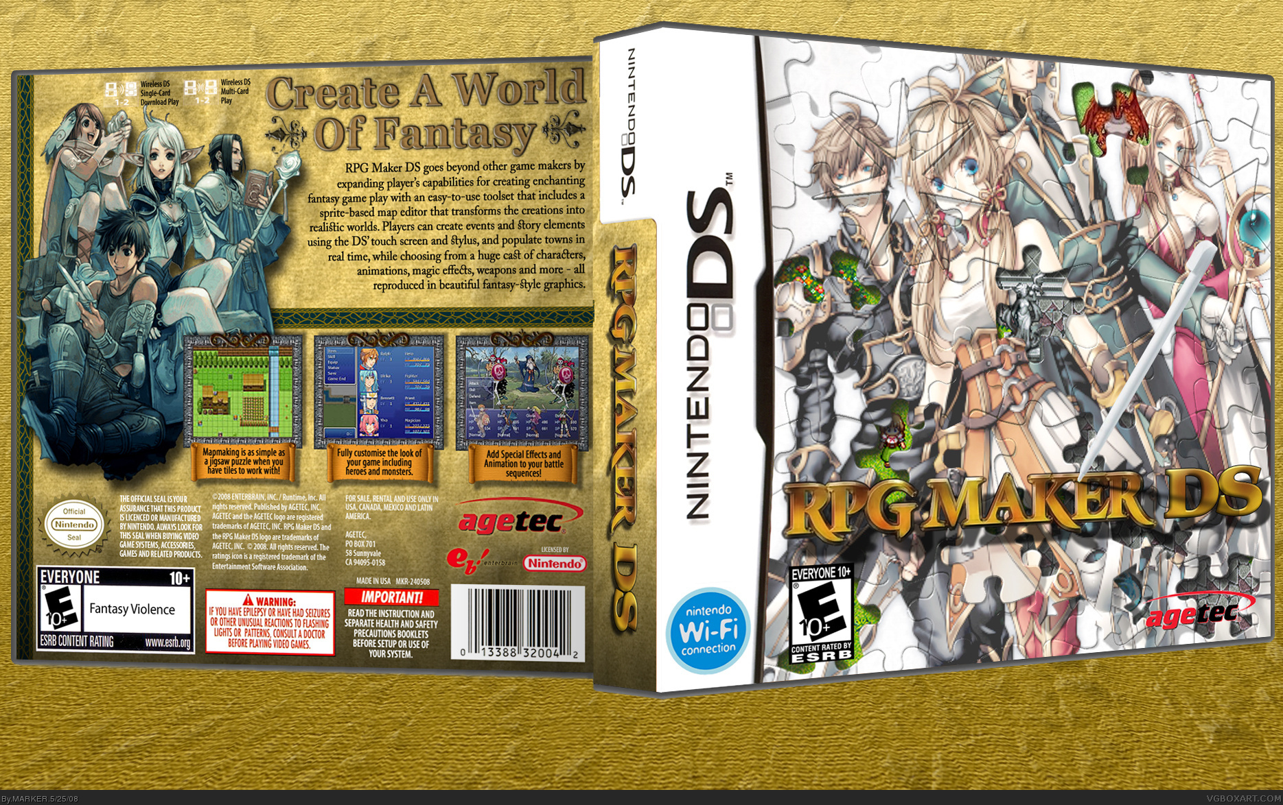 RPG Maker DS box cover