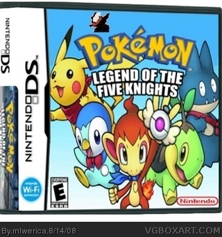 Pokemon Legend Of The 5 Knights box cover