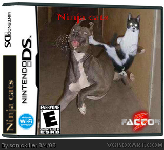 Ninja cats box cover