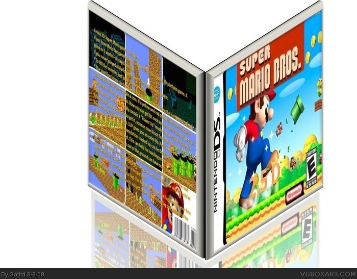 Super Mario Bros Classic 3D box art cover