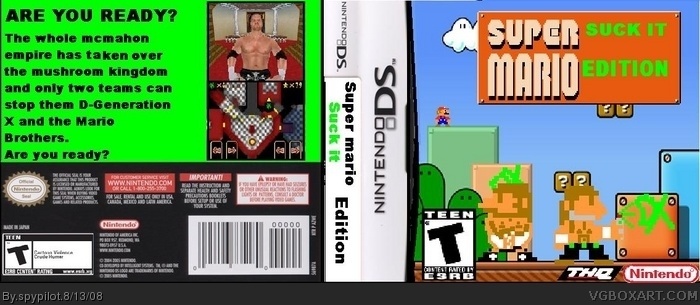 Super Mario: D Generation box art cover