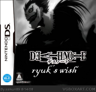 deathnote ryuk's wish box cover
