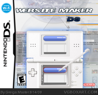 Website Maker DS box cover