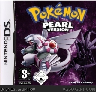 Pokemon Pearl box cover