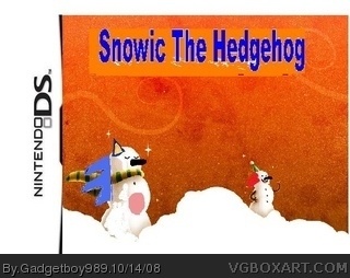 Snowic The Hedgehog box cover