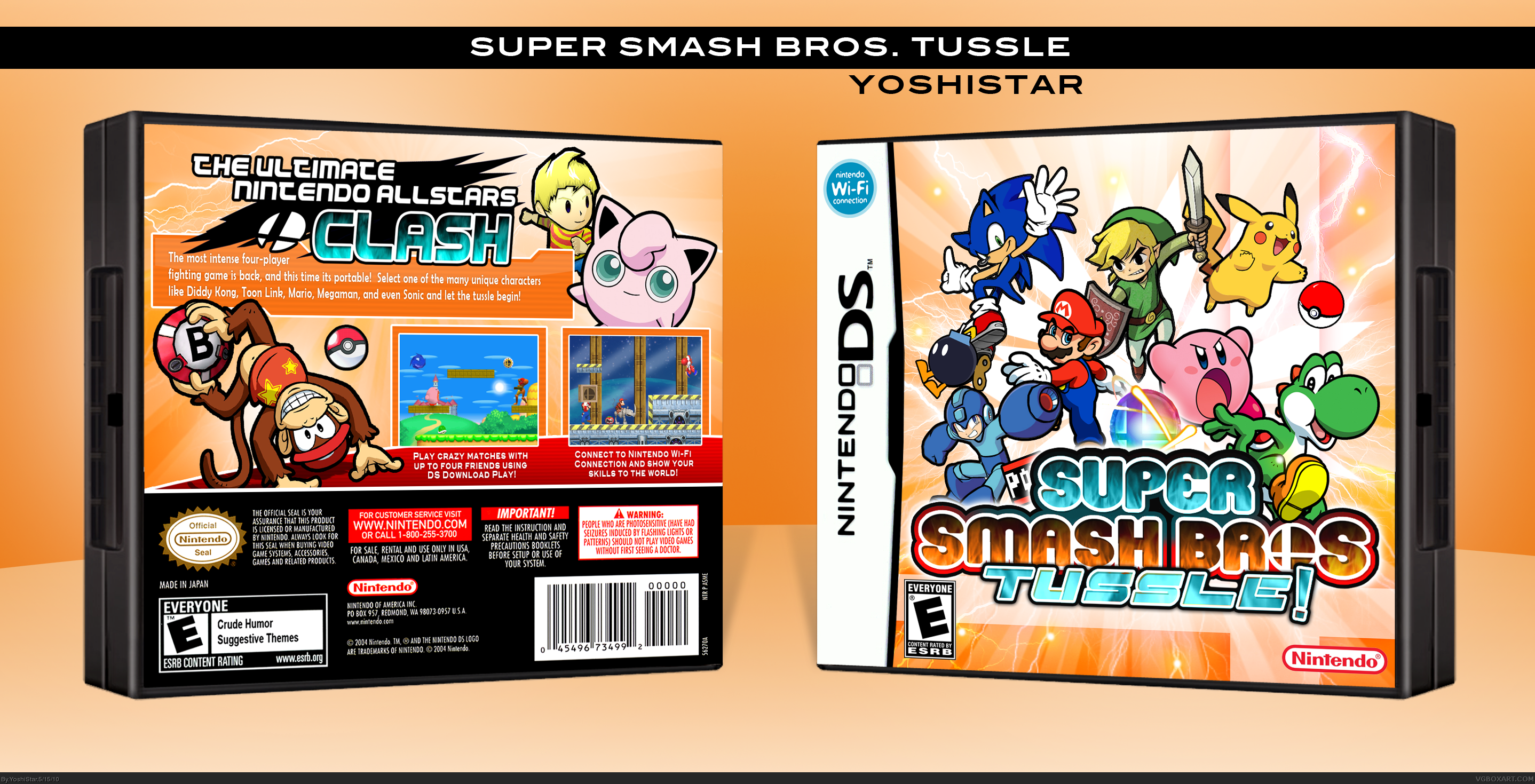 Super Smash Bros. Tussle box cover