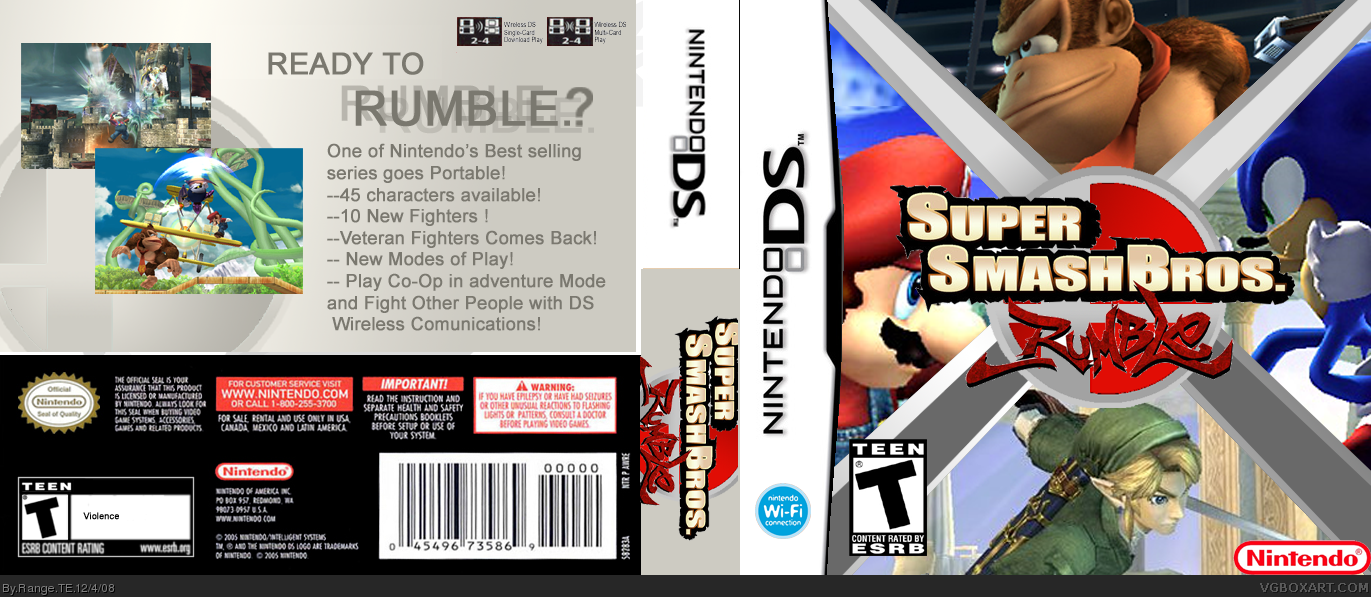 super smash brothers ds