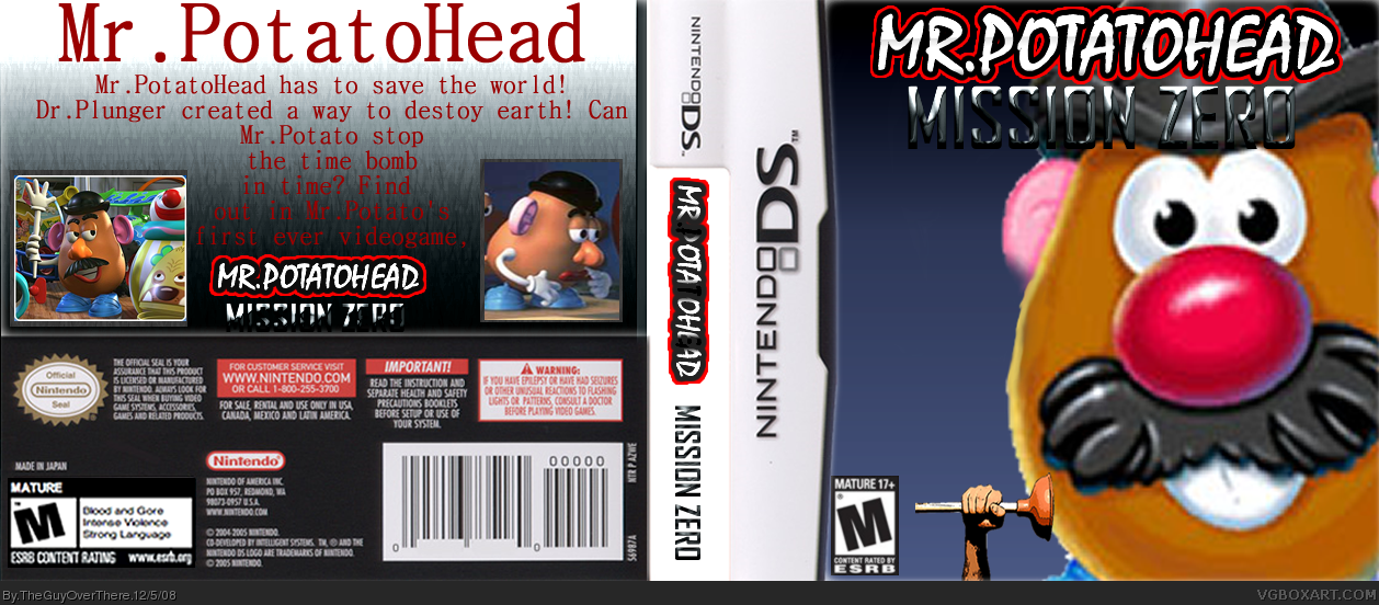 Mr.PotatoHead: Mission Zero box cover