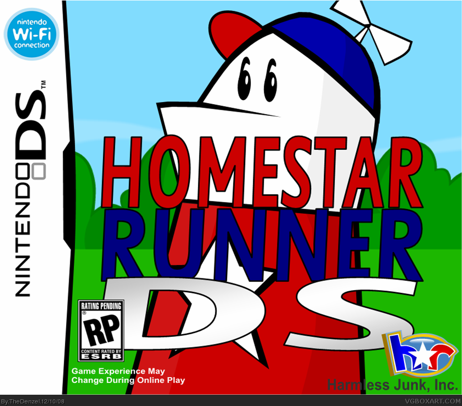 Homestar Runner DS box cover