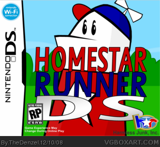 Homestar Runner DS box art cover