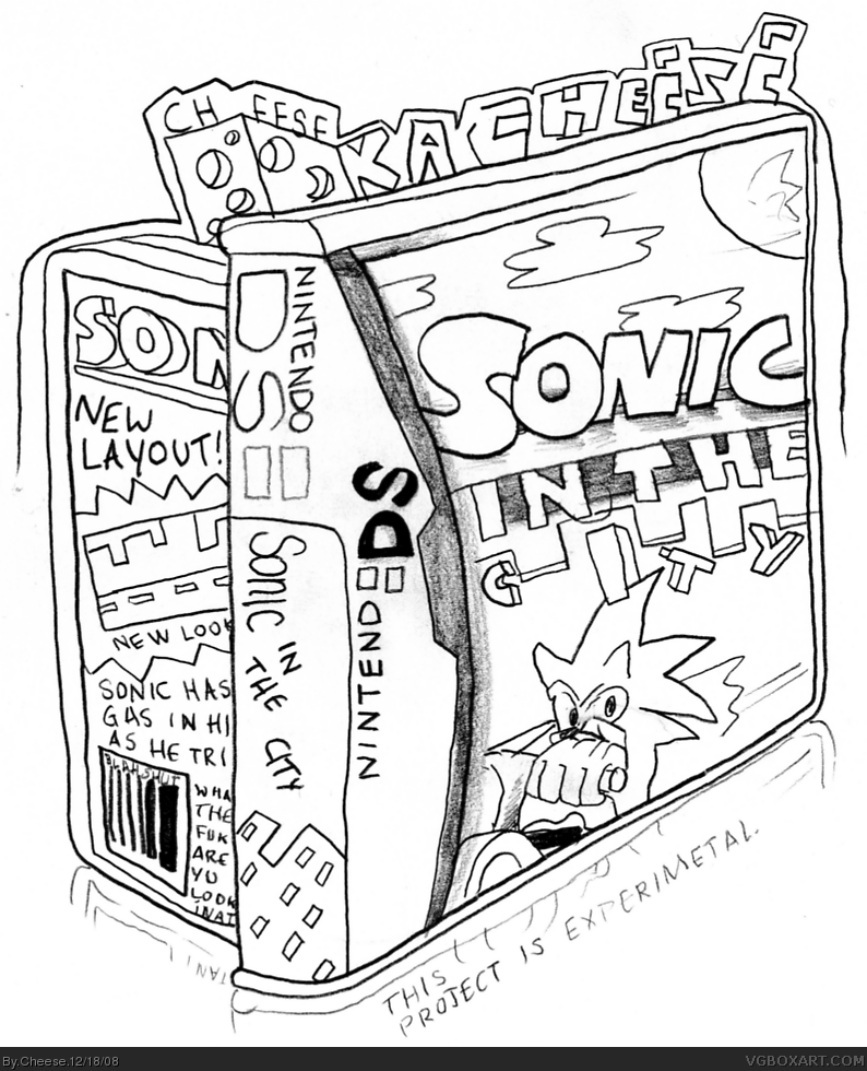 Sonic In The City box cover