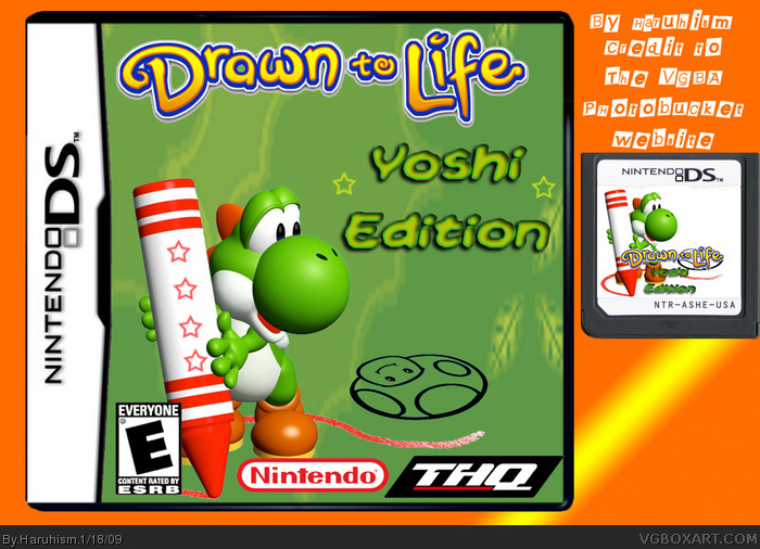 Drawn to life Yoshi Edition box art cover