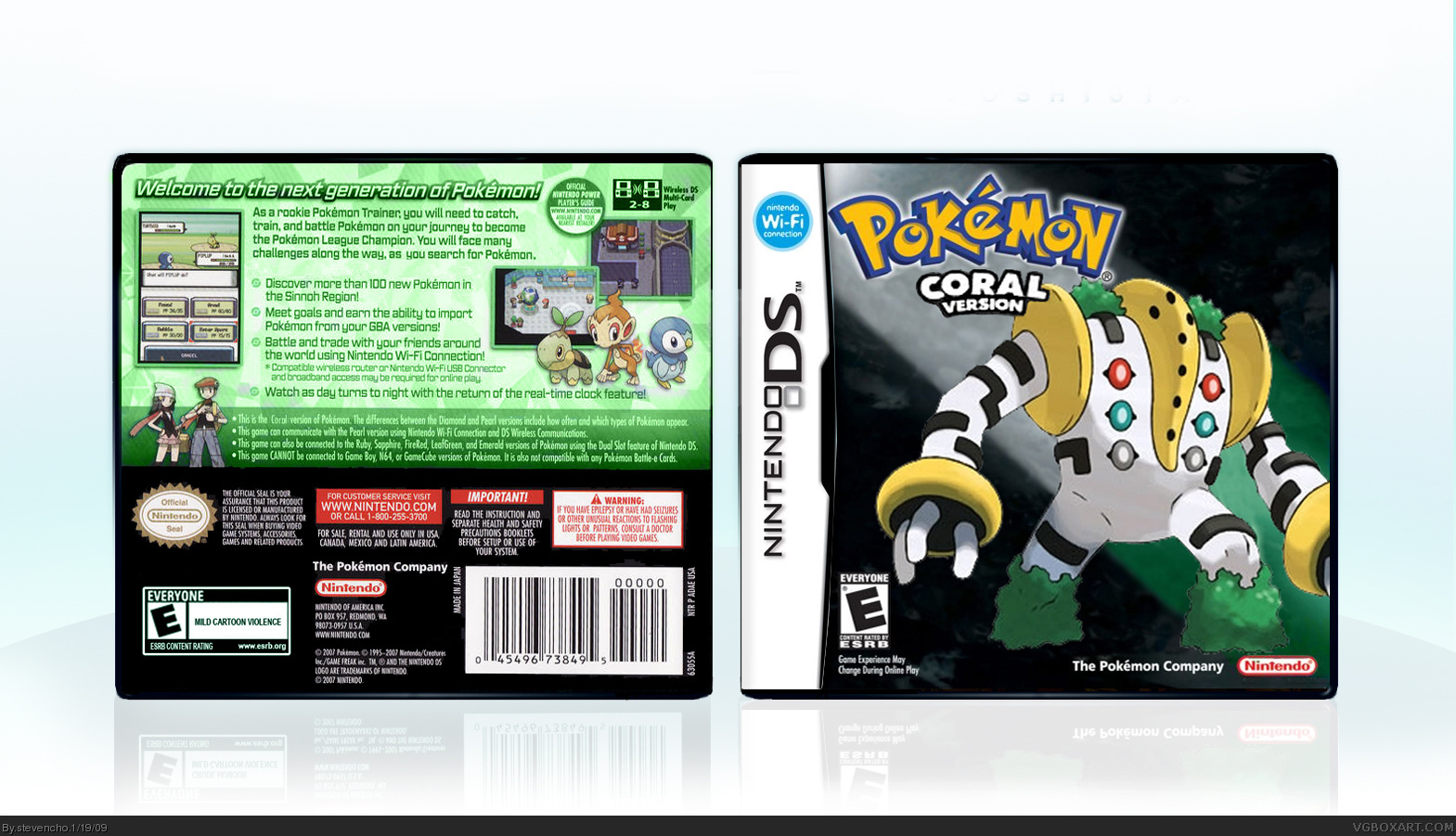 Pokemon Coral box cover