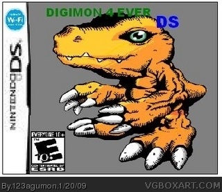 Digimon 4 Ever DS box cover