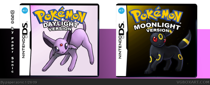 Pokemon Daylight and Moonlight Version box art cover