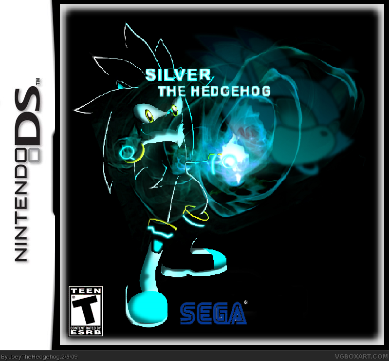 Silver the Hedgehog box cover