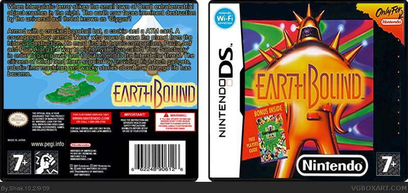 EarthBound DS box cover