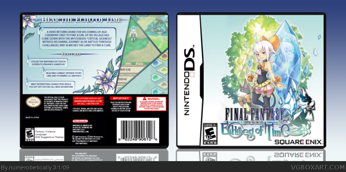 Final Fantasy Crystal Chronicles Echoes of Time box art cover