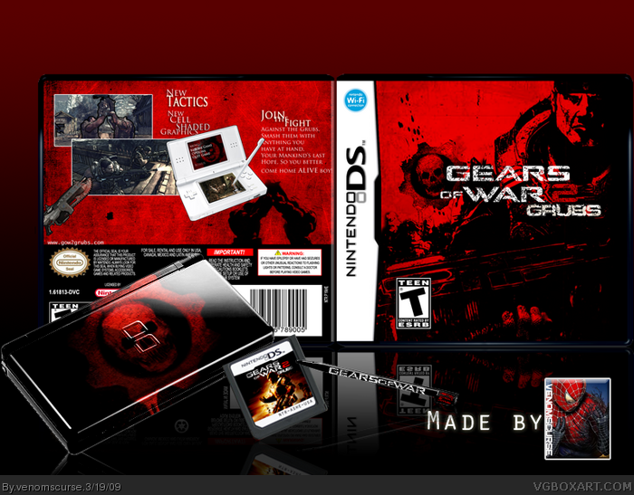 Gears of War 2: Grubs box art cover