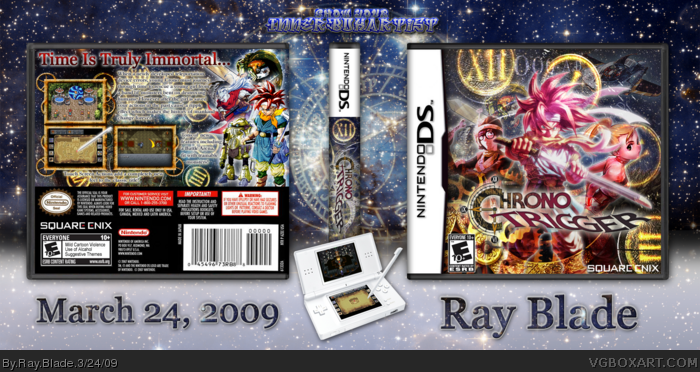 Chrono Trigger Nintendo DS Box Art Cover by Ray Blade