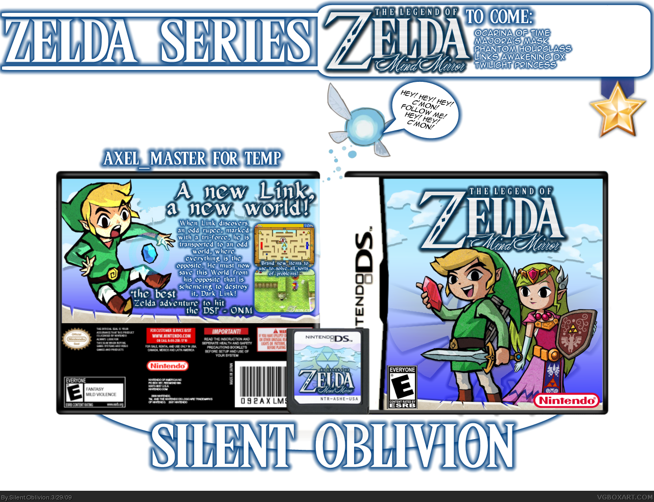 The Legend of Zelda - Mind Mirror box cover