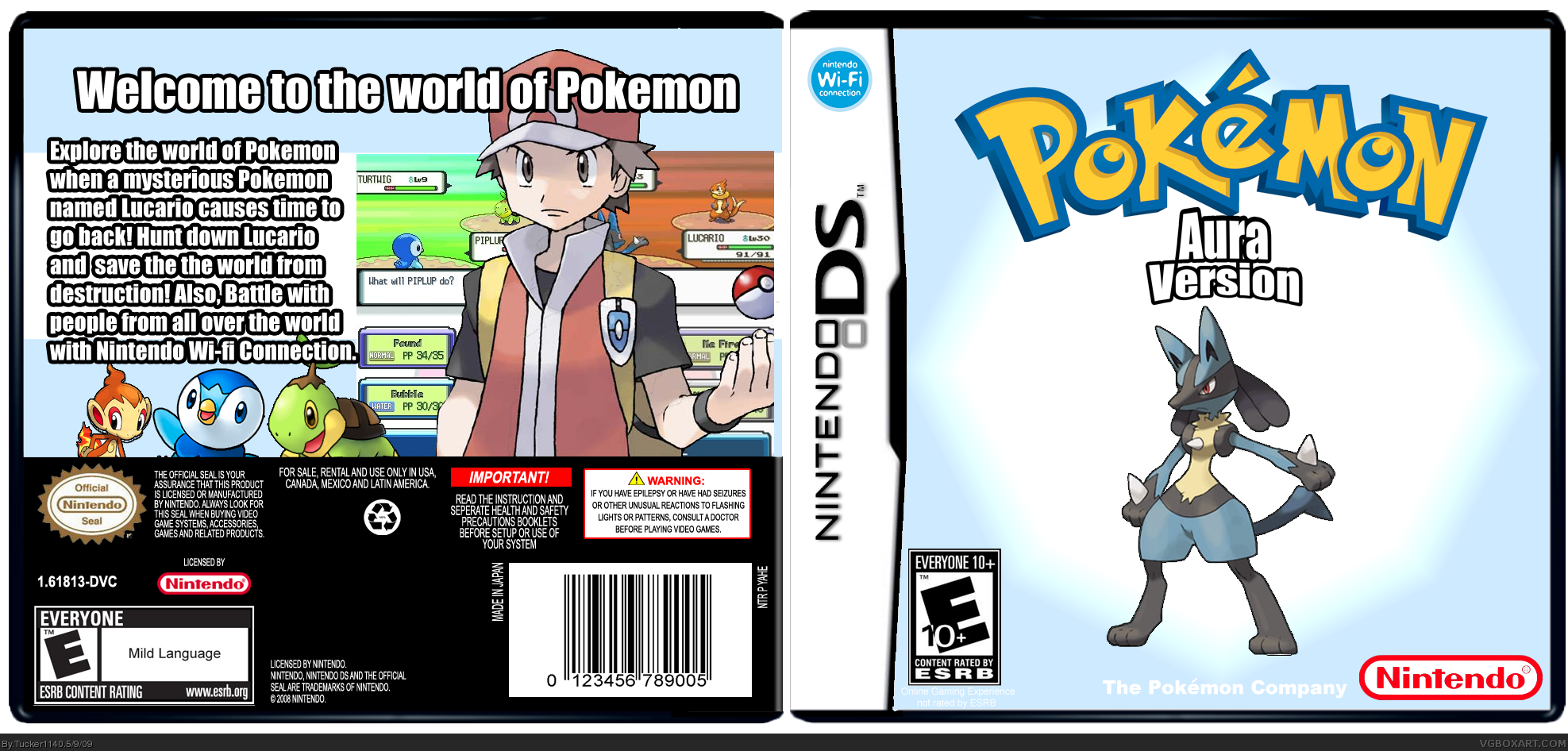 Pokemon: Aura Version box cover