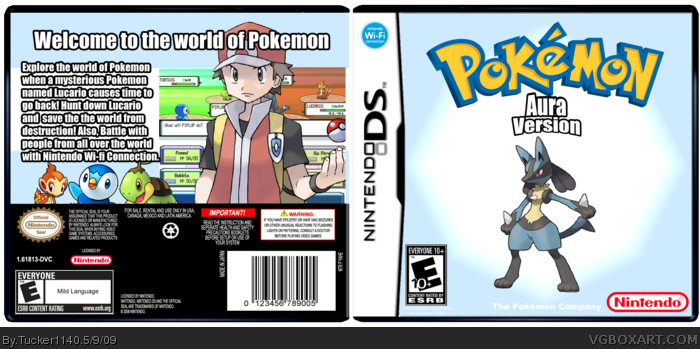 Pokemon: Aura Version box art cover
