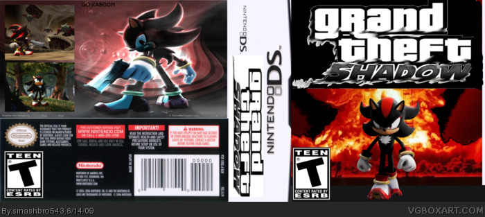 Grand Theft Shadow box art cover