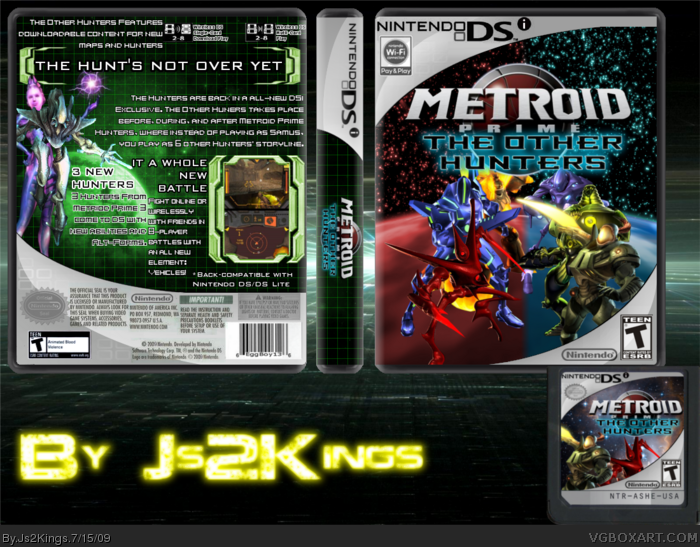 Metroid Prime: The Other Hunters box art cover